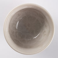 京焼・清水焼 陶あん 花結晶 ぐい呑み(桃白) 京焼・清水焼 陶あん 京焼・清水焼