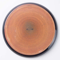 美濃焼 正陶苑 蒸れにくい トーストプレート(パン皿) ネイビー 美濃焼 正陶苑 美濃焼