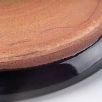 美濃焼 正陶苑 蒸れにくい トーストプレート(パン皿) ネイビー 美濃焼 正陶苑 美濃焼