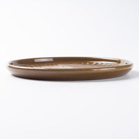 美濃焼 正陶苑 蒸れにくい トーストプレート(パン皿) キャメル 美濃焼 正陶苑 美濃焼
