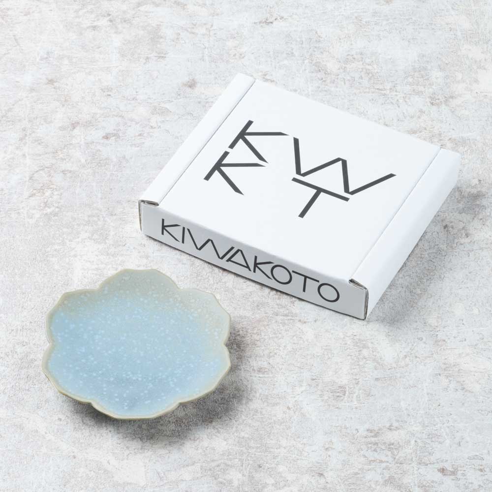 京焼・清水焼 KIWAKOTO YURI 空 Little 9.5cm皿 京焼・清水焼 KIWAKOTO 京焼・清水焼