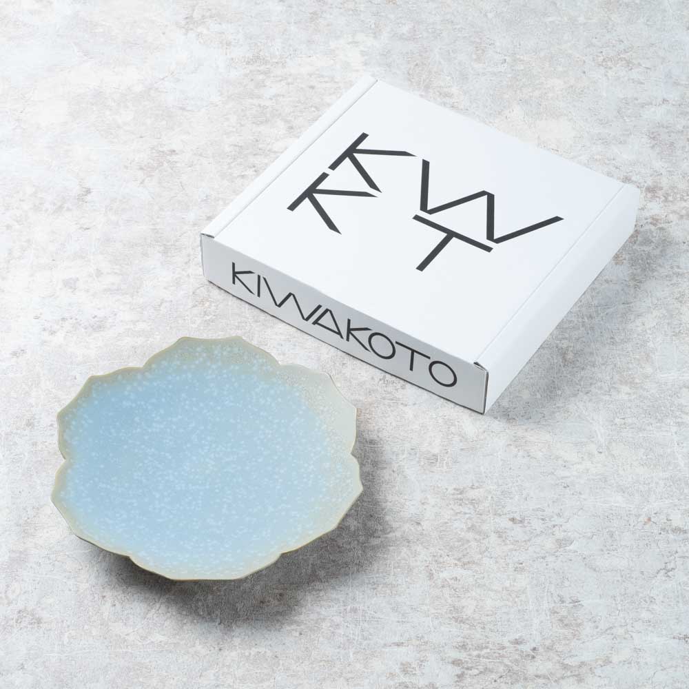 京焼・清水焼 KIWAKOTO YURI 空 Medium 20.5cm皿 京焼・清水焼 KIWAKOTO 京焼・清水焼