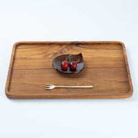 作家 タカハラユカ leaf plate line brown 作家 タカハラユカ 陶磁器作家もの