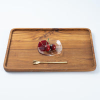 ガラス作家 佐々木翔子 角小皿 レッド×ライトオレンジ ガラス作家 佐々木翔子 ガラスもの