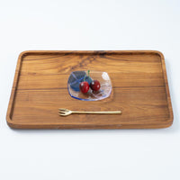 ガラス作家 佐々木翔子 角小皿 ブルー×ライトピンク ガラス作家 佐々木翔子 ガラスもの