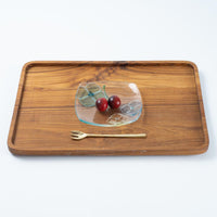 ガラス作家 佐々木翔子 角中皿 ライトブルー×ライトグレー×ライトイエロー ガラス作家 佐々木翔子 ガラスもの