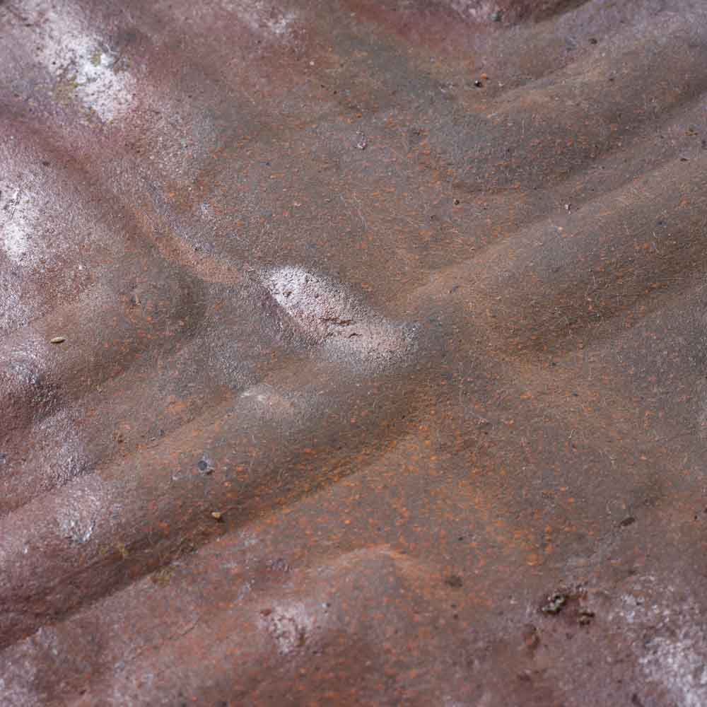 津軽金山焼 フライプレート(正角) 津軽金山焼 津軽金山焼