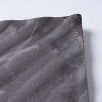 津軽金山焼 須恵器 フライプレート(正角) 津軽金山焼 津軽金山焼