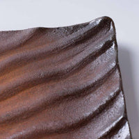 津軽金山焼 林檎の森 フライプレート(長角) 津軽金山焼 津軽金山焼