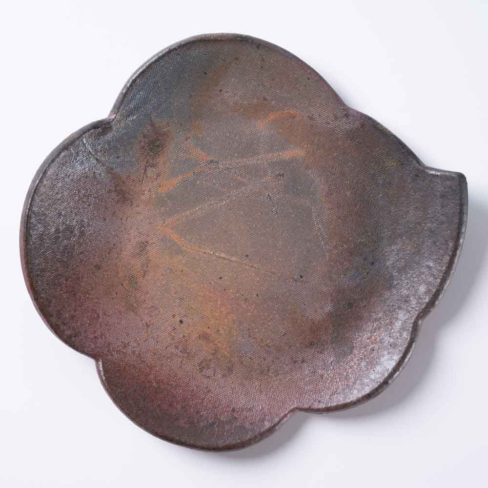 津軽金山焼 スイーツプレート(雲) 津軽金山焼 津軽金山焼