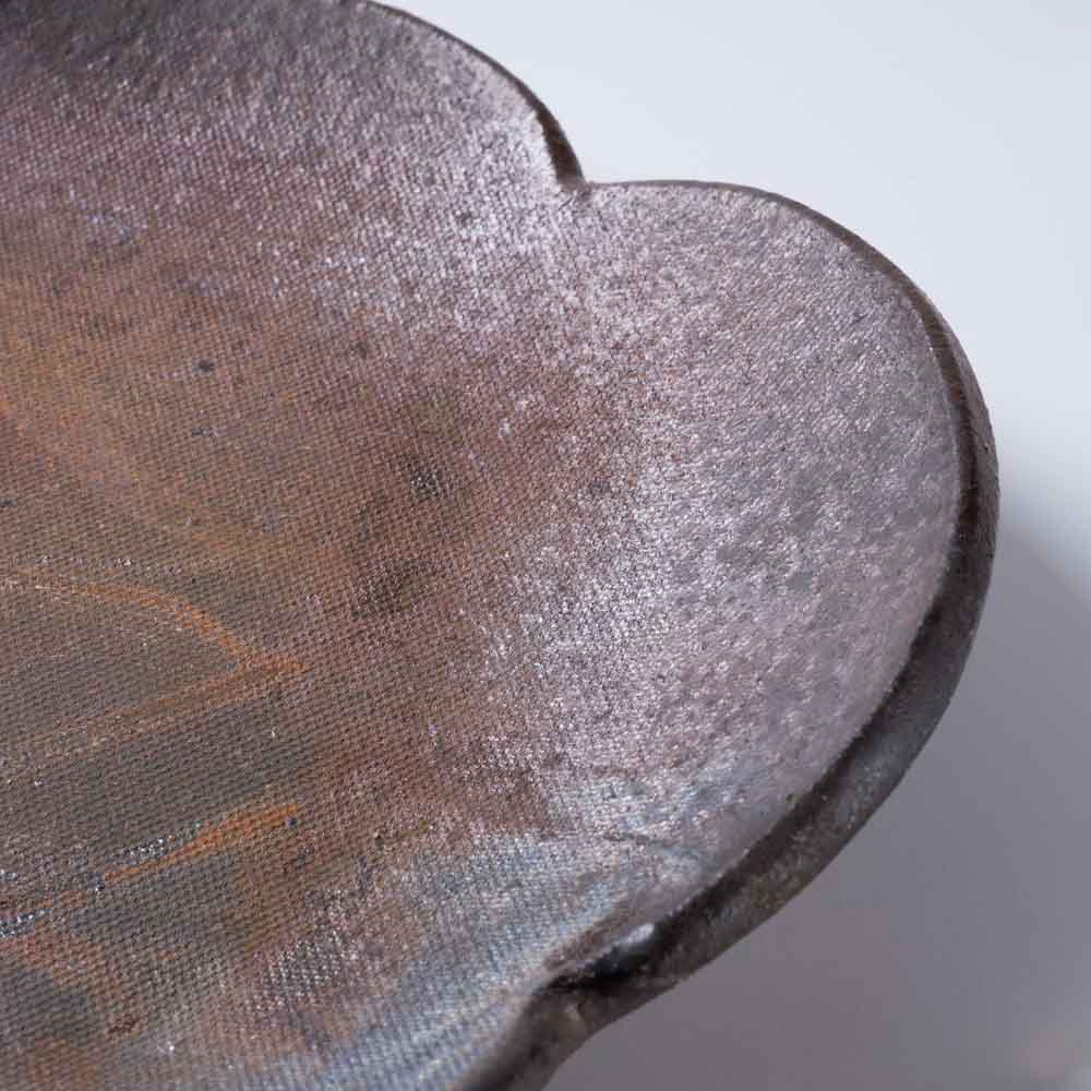 津軽金山焼 スイーツプレート(雲) 津軽金山焼 津軽金山焼