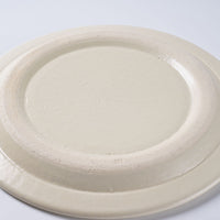 信楽焼 ヤマ庄陶器 Deepbreath 6.5インチプレート ホワイト 信楽焼 ヤマ庄陶器 信楽焼