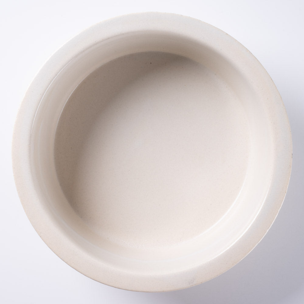 信楽焼 ヤマ庄陶器 hangout Grillpan (小) white 信楽焼 ヤマ庄陶器 信楽焼