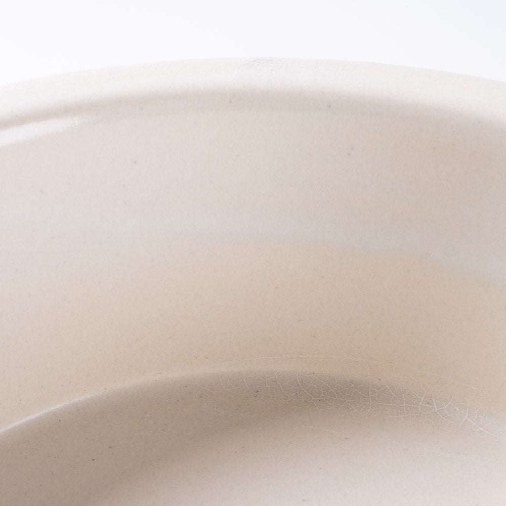 信楽焼 ヤマ庄陶器 hangout Grillpan (小) white 信楽焼 ヤマ庄陶器 信楽焼