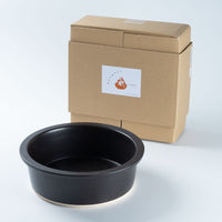 信楽焼 ヤマ庄陶器 hangout Grillpan (中) black 信楽焼 ヤマ庄陶器 信楽焼