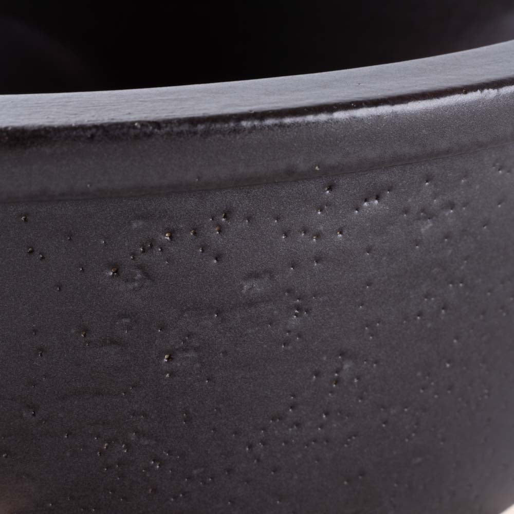 信楽焼 ヤマ庄陶器 hangout Grillpan (中) black 信楽焼 ヤマ庄陶器 信楽焼