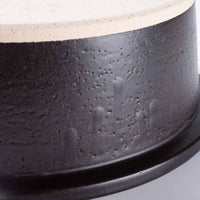 信楽焼 ヤマ庄陶器 hangout Grillpan (中) black 信楽焼 ヤマ庄陶器 信楽焼