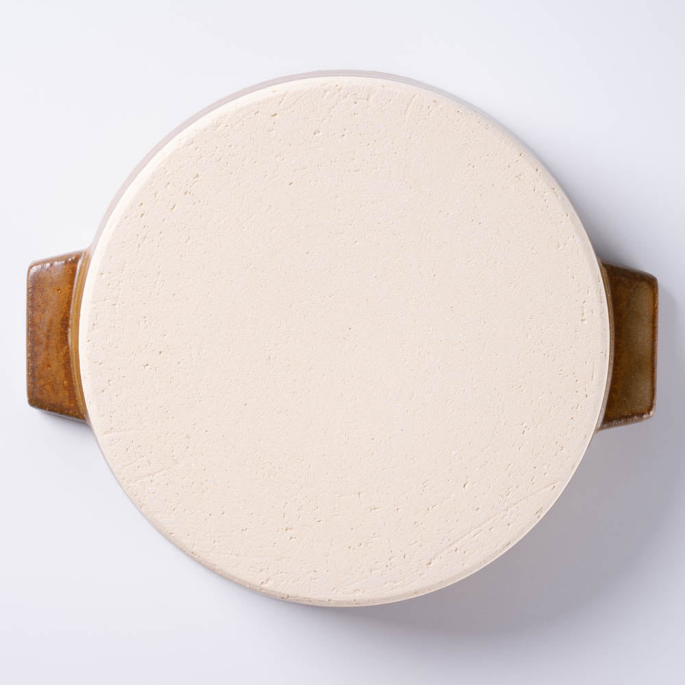 信楽焼 ヤマ庄陶器 hangout 21センチ グリル鍋 信楽焼 ヤマ庄陶器 信楽焼