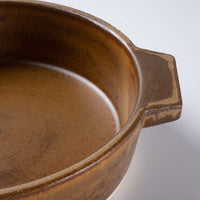 信楽焼 ヤマ庄陶器 hangout 21センチ グリル鍋 信楽焼 ヤマ庄陶器 信楽焼