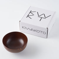 京焼・清水焼 KIWAKOTO TSUKI 明(拭き漆) BOWL