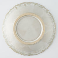 作家 村澤享 青マット釉稜花皿 作家 村澤享 陶磁器作家もの