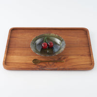 作家 村澤享 青銅釉稜花小皿 作家 村澤享 陶磁器作家もの