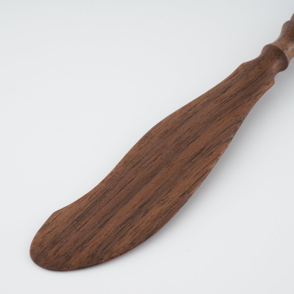 作家 森俊宏 バターナイフ(ウォールナット) 作家 森俊宏 木工もの