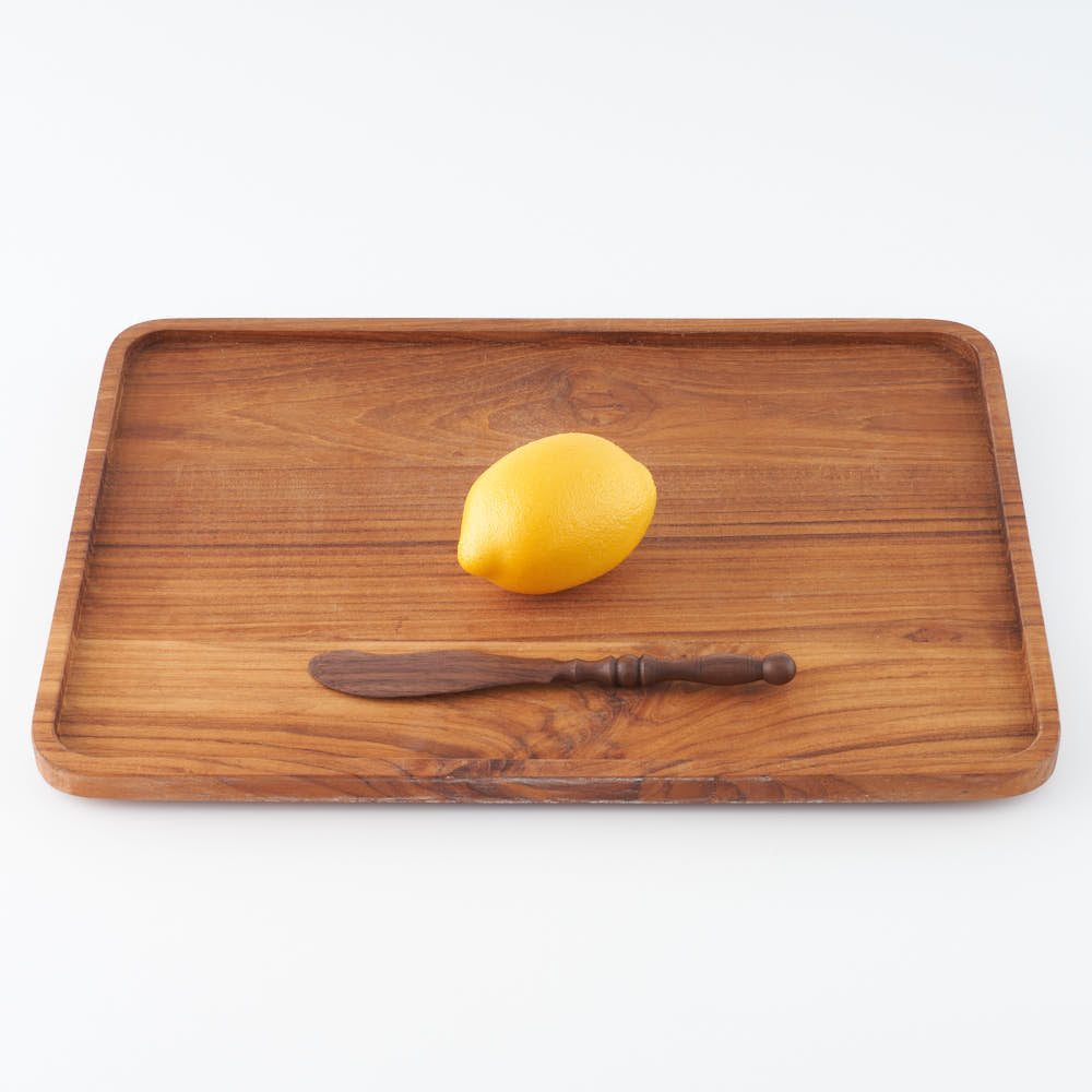 作家 森俊宏 バターナイフ(ウォールナット) 作家 森俊宏 木工もの