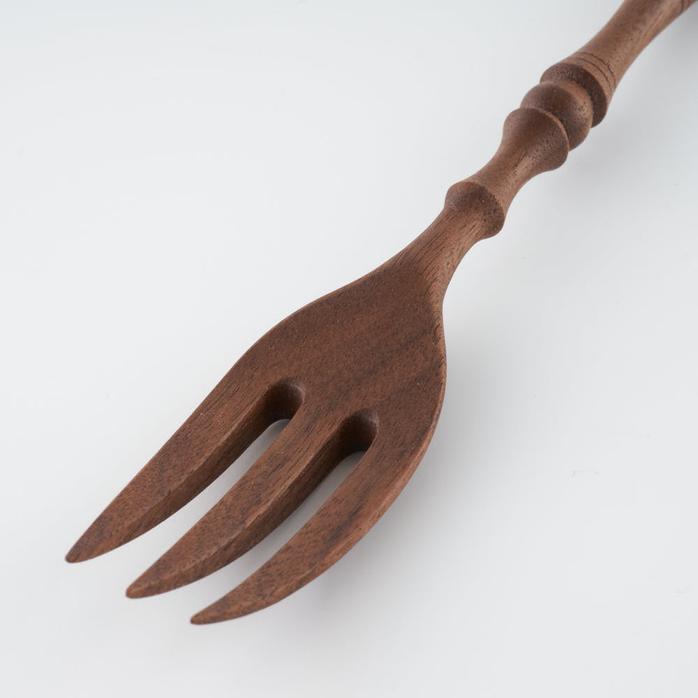 作家 森俊宏 ディナーフォーク(ウォールナット) 作家 森俊宏 木工もの