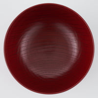 土直漆器 欅(けやき)布袋椀 朱 土直漆器 木工もの