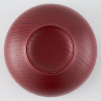 土直漆器 欅(けやき)布袋椀 朱 土直漆器 木工もの