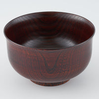土直漆器 欅(けやき)羽反椀 溜 土直漆器 木工もの