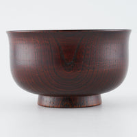 土直漆器 欅(けやき)羽反椀 溜 土直漆器 木工もの