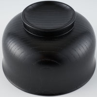土直漆器 欅(けやき)羽反椀 黒 土直漆器 木工もの