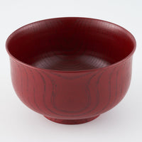 土直漆器 欅(けやき)羽反椀 朱 土直漆器 木工もの