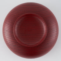 土直漆器 欅(けやき)羽反椀 朱 土直漆器 木工もの