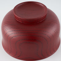 土直漆器 欅(けやき)羽反椀 朱 土直漆器 木工もの