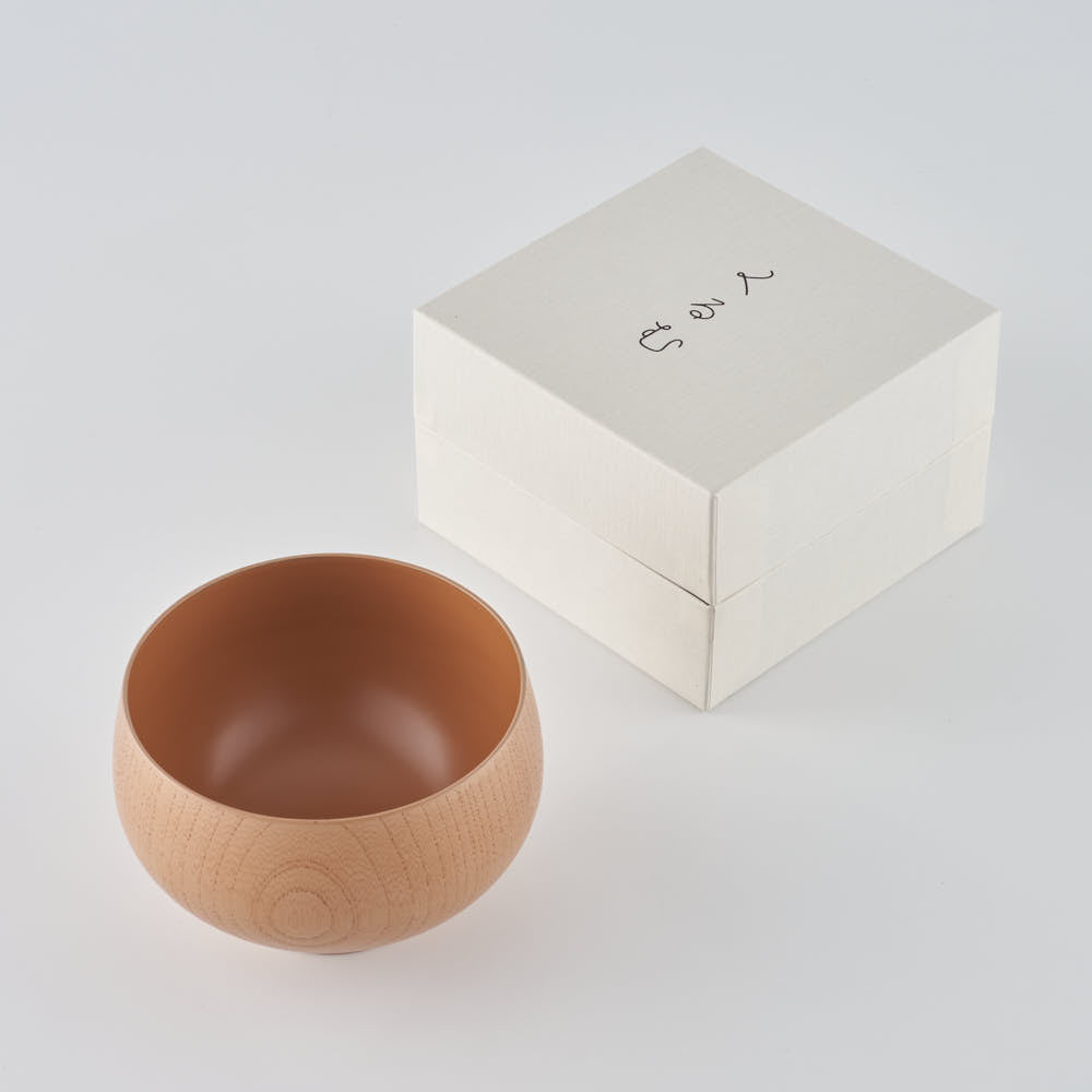 土直漆器 組椀(小) 白 土直漆器 木工もの