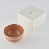 土直漆器 もっこ型汁椀 白 土直漆器 木工もの