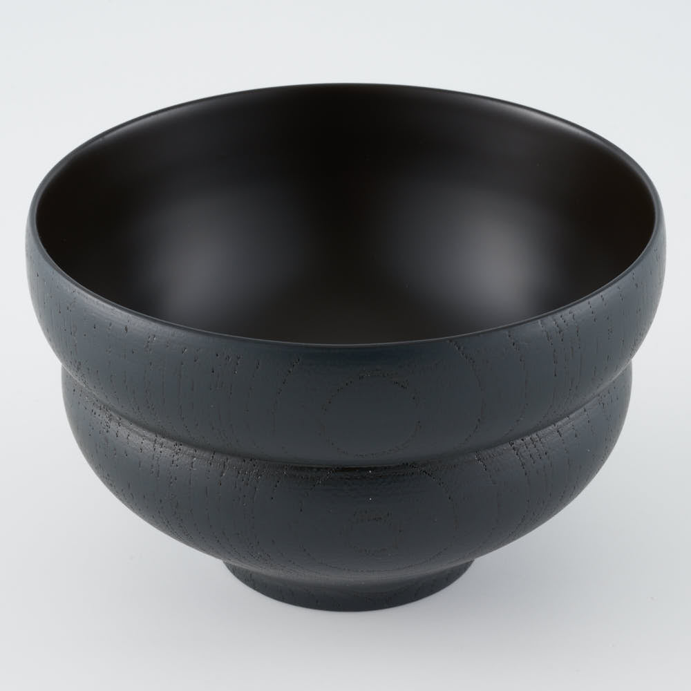 土直漆器 もっこ型汁椀 紺 ¥6,600 大人の焼き物