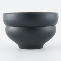 土直漆器 もっこ型汁椀 紺 土直漆器 木工もの