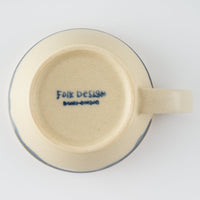 玉有 FD二色巻 スープマグ 玉有 陶磁器作家もの