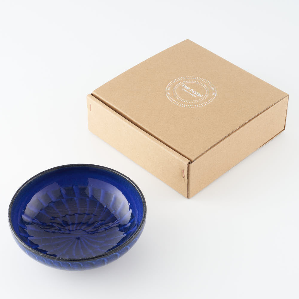 玉有 FD青釉打ち刷毛 丸平鉢 玉有 陶磁器作家もの