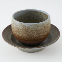 玉有 FD凪 仙茶碗&茶托 玉有 陶磁器作家もの