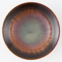 玉有 FD渕錆飴釉 仙茶碗&茶托 玉有 陶磁器作家もの