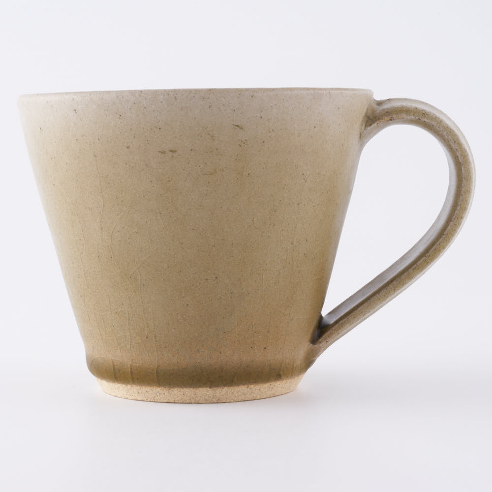 益子焼 ネギシ製陶 ハンドルカップ ナチュラル ¥2,640 大人の焼き物