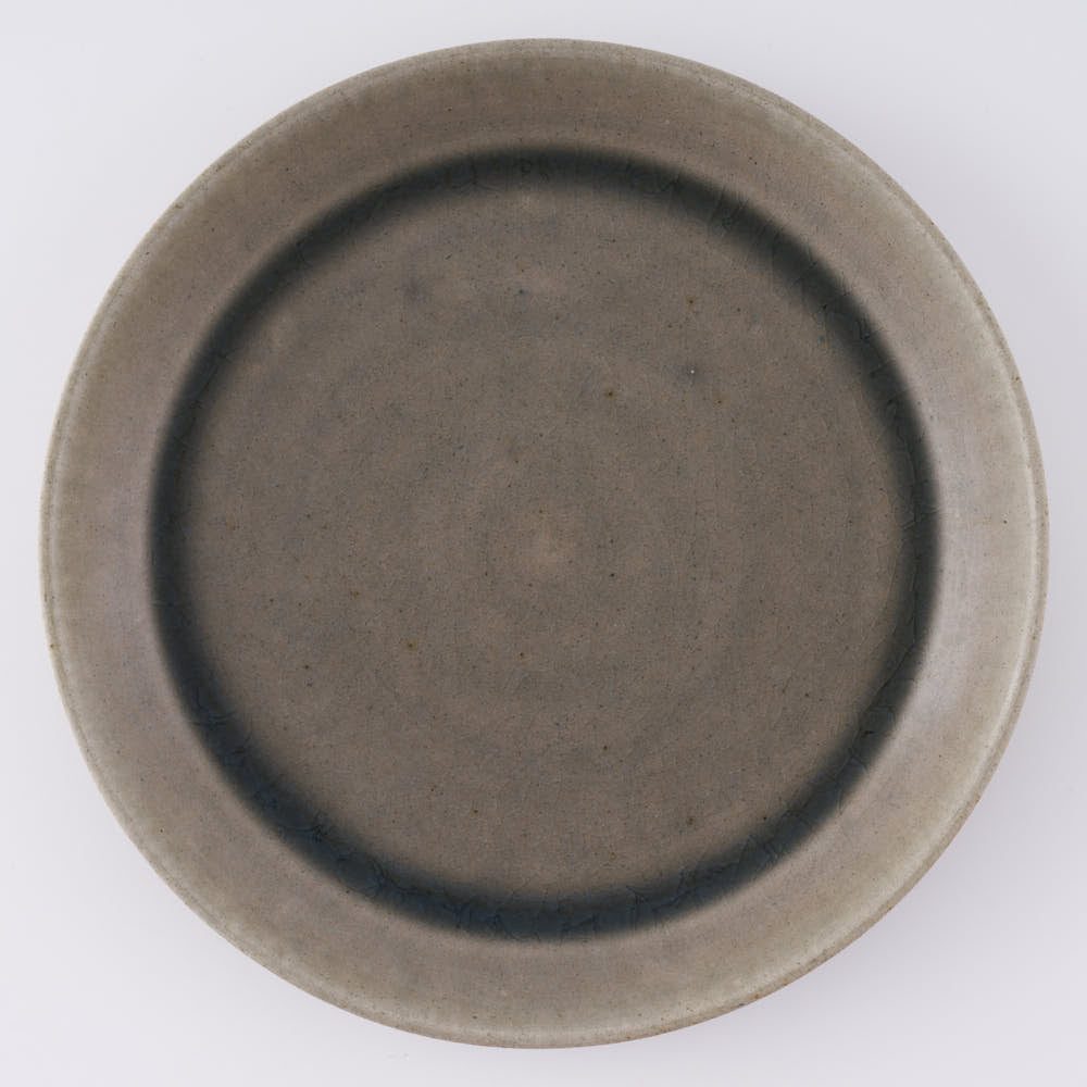 益子焼 ネギシ製陶 6寸平皿 ブルー ¥2,750 大人の焼き物