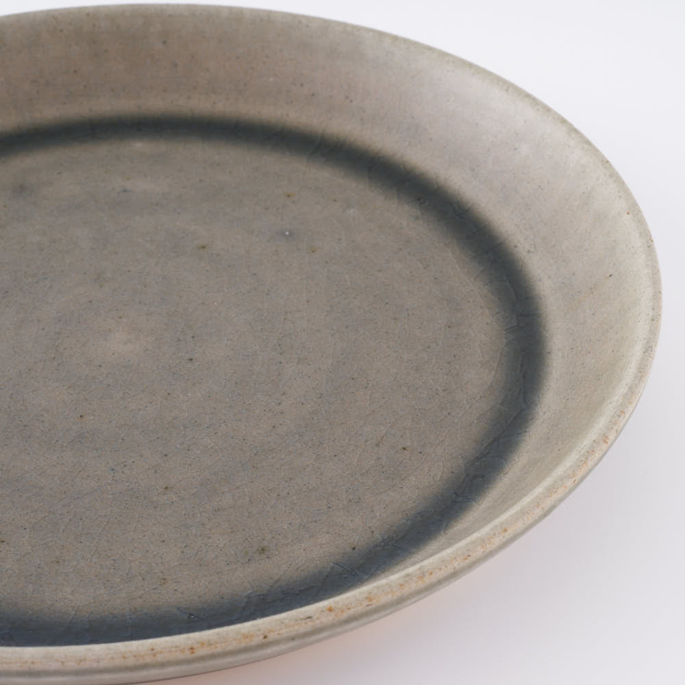 益子焼 ネギシ製陶 6寸平皿 ブルー 益子焼 ネギシ製陶 益子焼