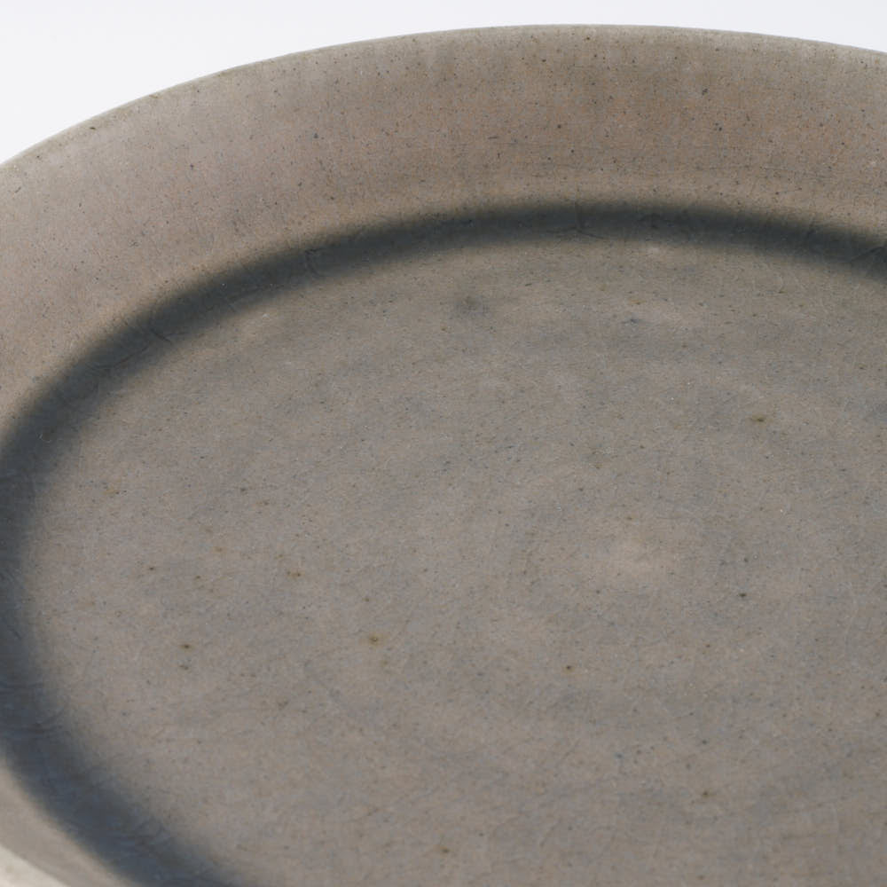 益子焼 ネギシ製陶 6寸平皿 ブルー 益子焼 ネギシ製陶 益子焼