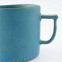teto ceramics マグカップ(小) 青 teto ceramics 陶磁器作家もの